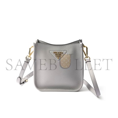 PRADA LEATHER MINI SHOULDER BAG 1BH191 (20*19*6cm)